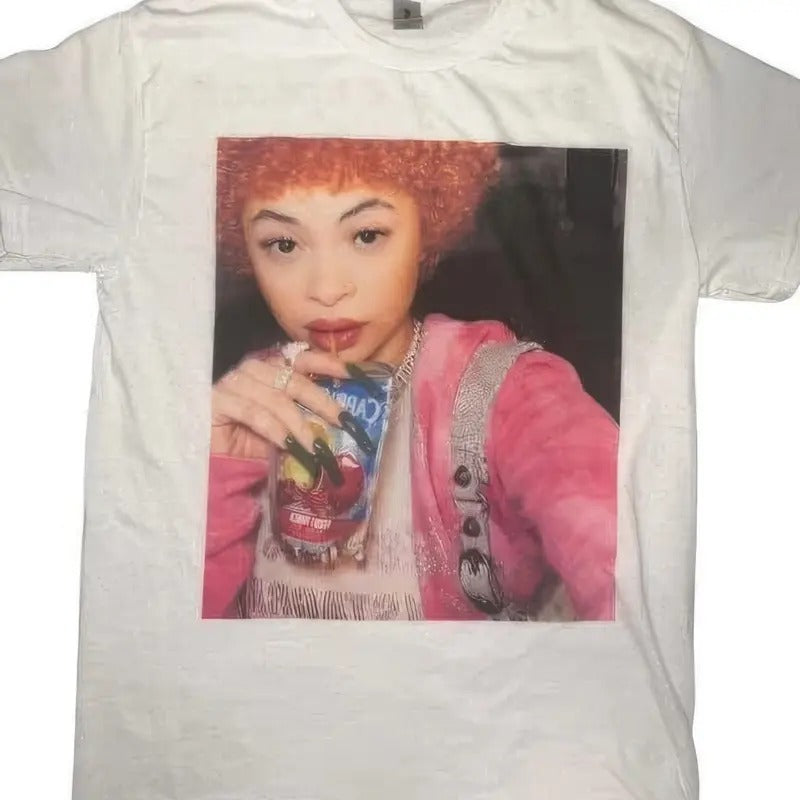 IceSpice Retro Shirt Music-Inspired Hip Hop Tee by IceSpice Rapper ! Hoodie, Sweatshirt | UrbanDripWear.com