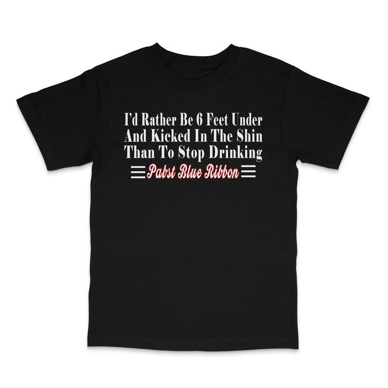 Id Rather Be Six Feet Under Custom Printed T-Shirt Hoodie, Sweatshirt | UrbanDripWear.com