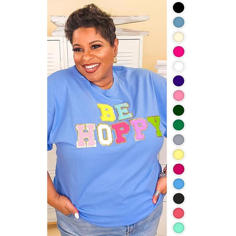 Ideal Chenille Be Hoppy Easter Adult Shirt Hoodie, Sweatshirt | UrbanDripWear.com