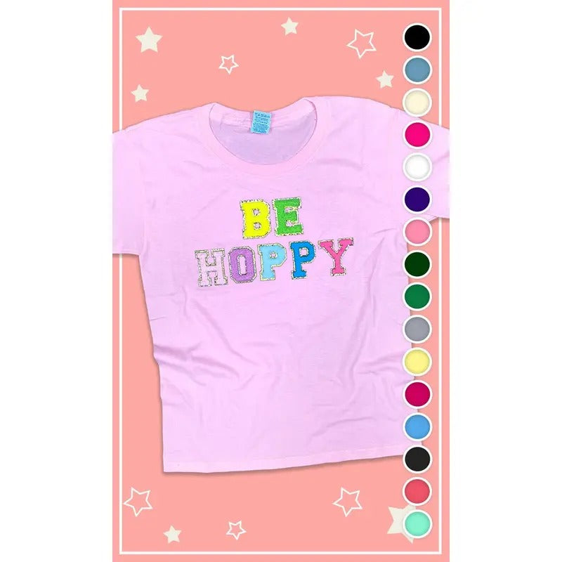 Ideal Chenille Be Hoppy Easter Youth Shirt Hoodie, Sweatshirt | UrbanDripWear.com