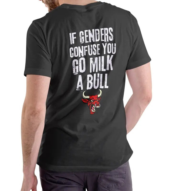 If Genders Confuse you T Shirt Unisex Cotton Menswear Soft Hoodie, Sweatshirt | UrbanDripWear.com