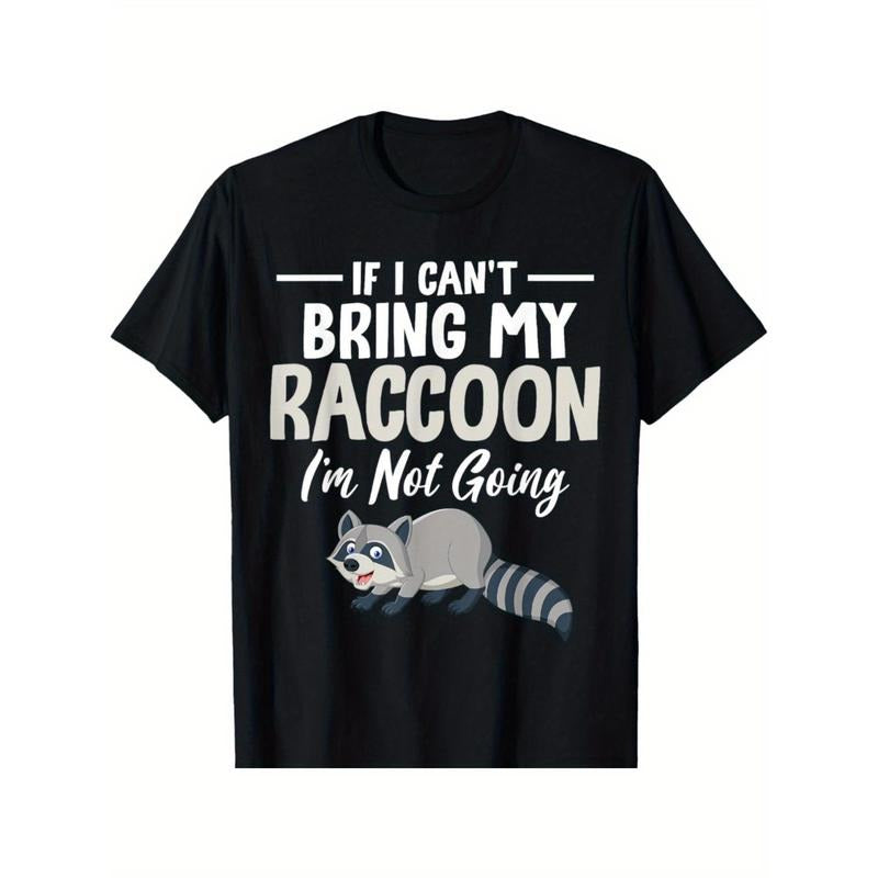 If I-Can't Bring My Raccoon I'm Not Going Funny Raccoon T-Shirt made in usa Hoodie, Sweatshirt | UrbanDripWear.com