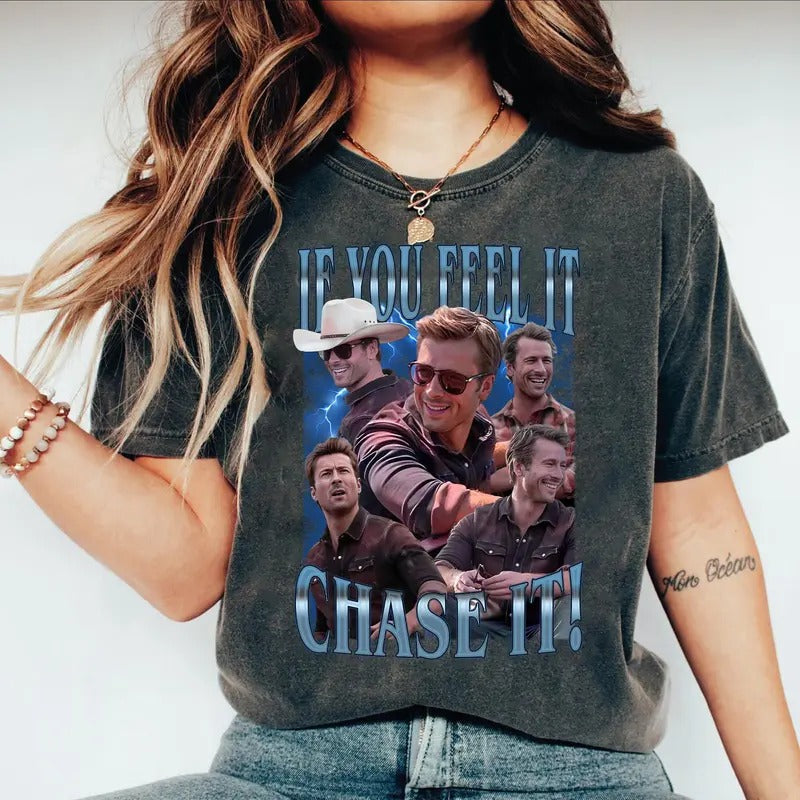 If You Feel It, Chase It Gl3n P0well T-Shirt, Sweatshirt, Hoodie | UrbanDripWear.com