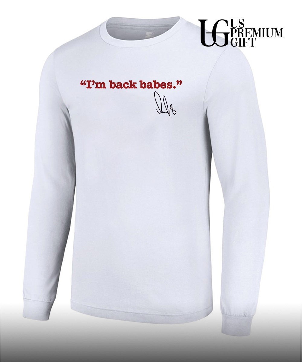 I’m Back Babes Alex Ovechkin Washington Capitals NHL signature shirt