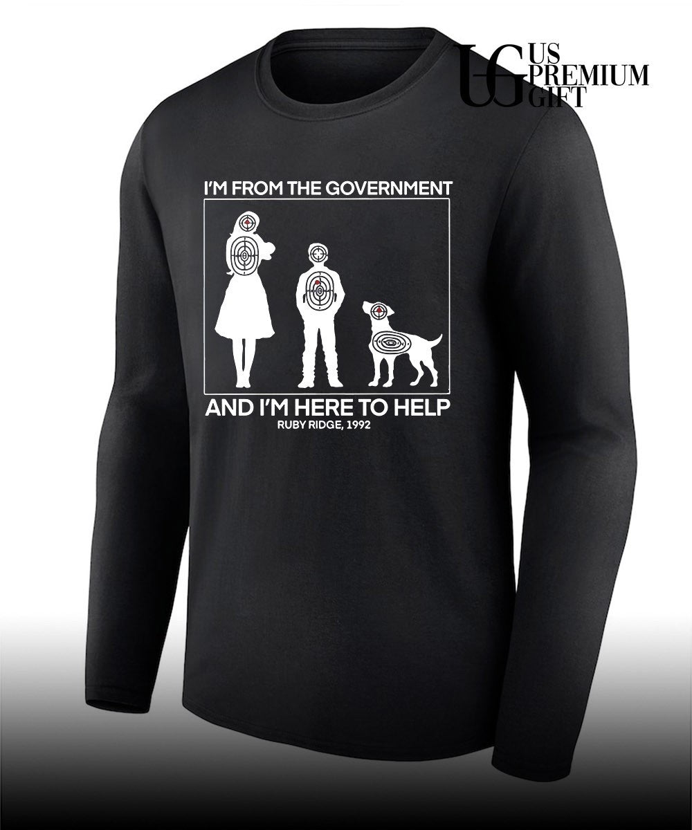I’m From The Government and I’m Here To Help Ruby 1992 shirt