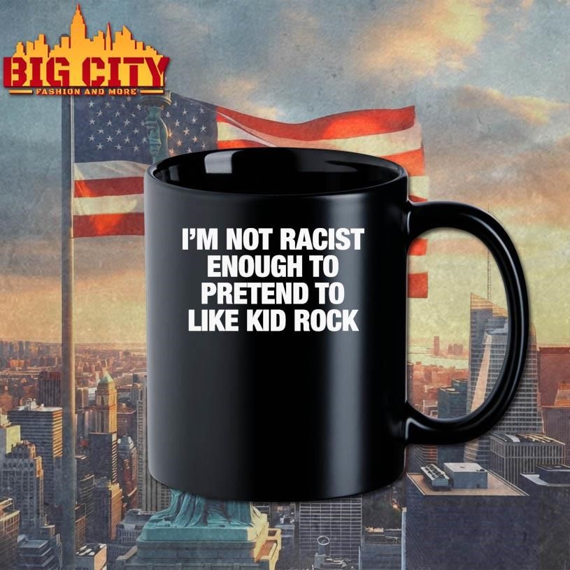 I’m Not Racist Enough To Pretend To Like Rock Text Shirt