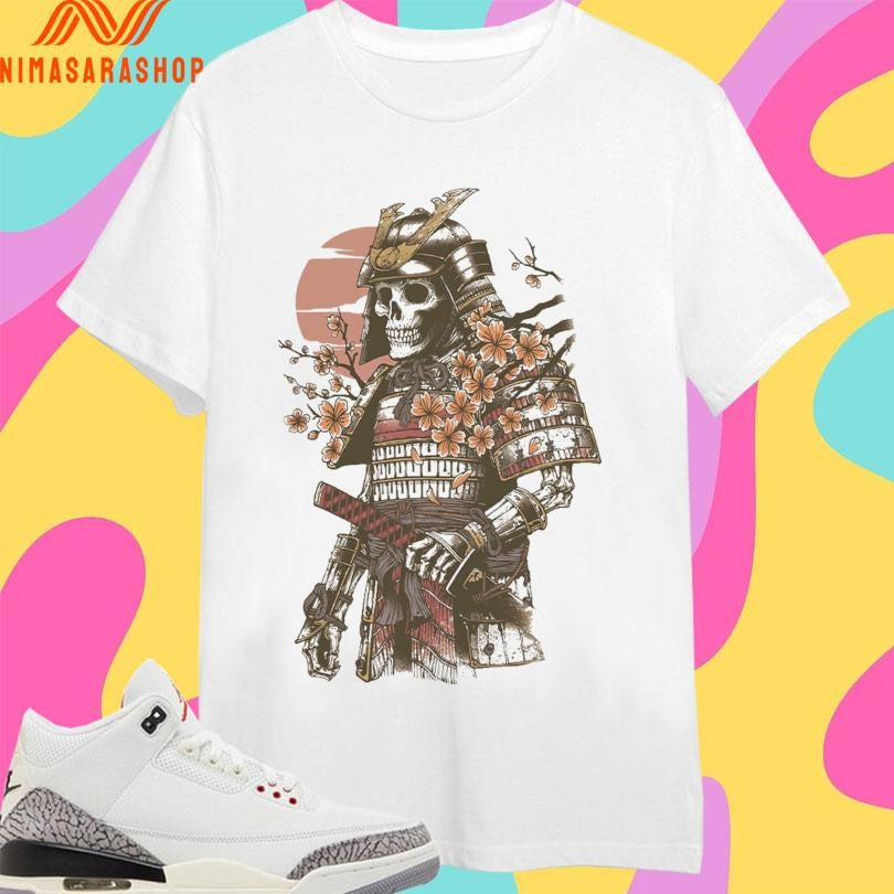 Immortal Warrior Samurai Skeleton Shirts