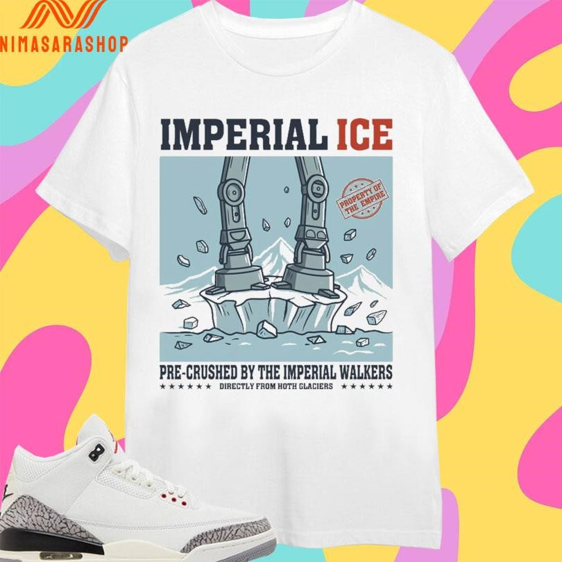 Imperial Ice Pre-Crushed By The Imperial Walkers Directly From Hoth Glaciers Shirts