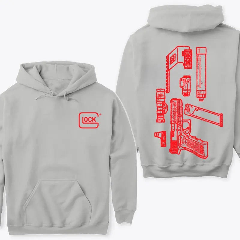 In Glock We Trust Hoodie Sweatshirt TShirt, Black Version, S to 3XL, Menswear | UrbanDripWear.com