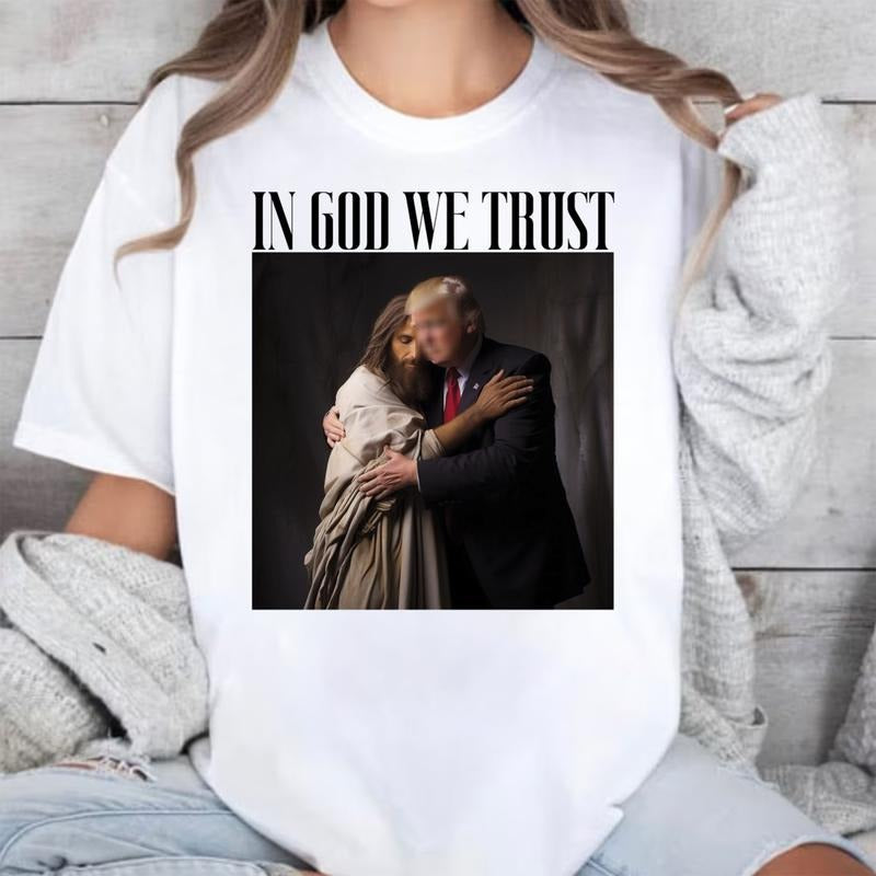 In God We Trust TruUmMp MA GA Mugshot Thuglife shirt,Trending Tee, Country Music Concert Merch, Fathers day shirt Hoodie,...
