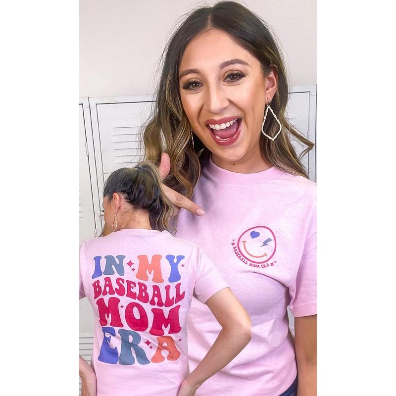 In My Baseball Mom Era Graphic T-Shirt Hoodie, Sweatshirt | UrbanDripWear.com