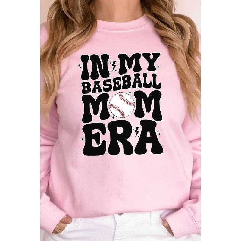 In My Baseball Mom Era Unisex NuBlend Crew Sweatshirt T-Shirts, Hoodie | UrbanDripWear.com