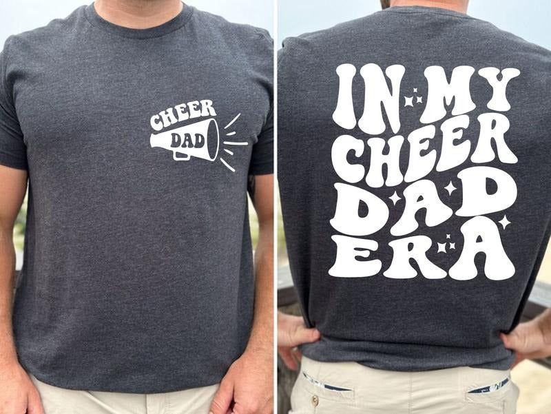In My Cheer Dad Era Shirt Cheer Coach Shirt Coaching Shirt Sports Dad Shirt Shirt For Sports Coach Shirt For Coach...