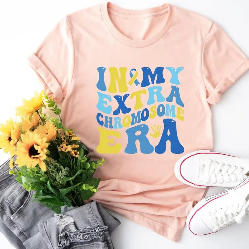 In My Extra Chromosome Era Sweatshirt Cotton Sweaters T-Shirts, Hoodie | UrbanDripWear.com