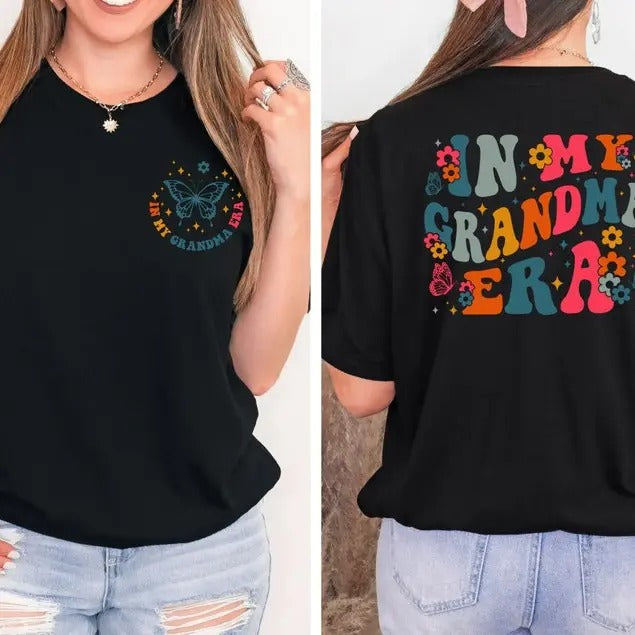 In My Grandma Era Shirt, Cool Grandma Shirt, Funny Grandma Shirt Hoodie, Sweatshirt | UrbanDripWear.com