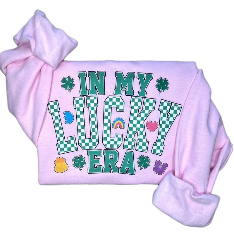 In My Lucky Era Sweatshirt T-Shirts, Hoodie | UrbanDripWear.com