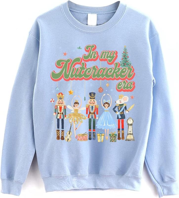 In My Nutcracker Era Sweatshirt, Festive Christmas Sweater Classic T-Shirts, Hoodie | UrbanDripWear.com