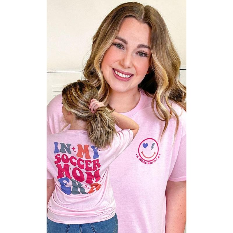 In My Soccer Mom Era Graphic T-Shirt Hoodie, Sweatshirt | UrbanDripWear.com