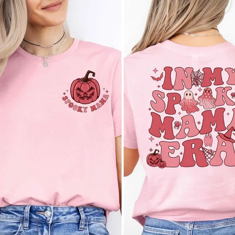 In My Spooky Mama Era Shirt Halloween Mama Shirt Spooky Mama Sweater Spooky Season Shirt Ghost Mama Shirt Scary Mom...