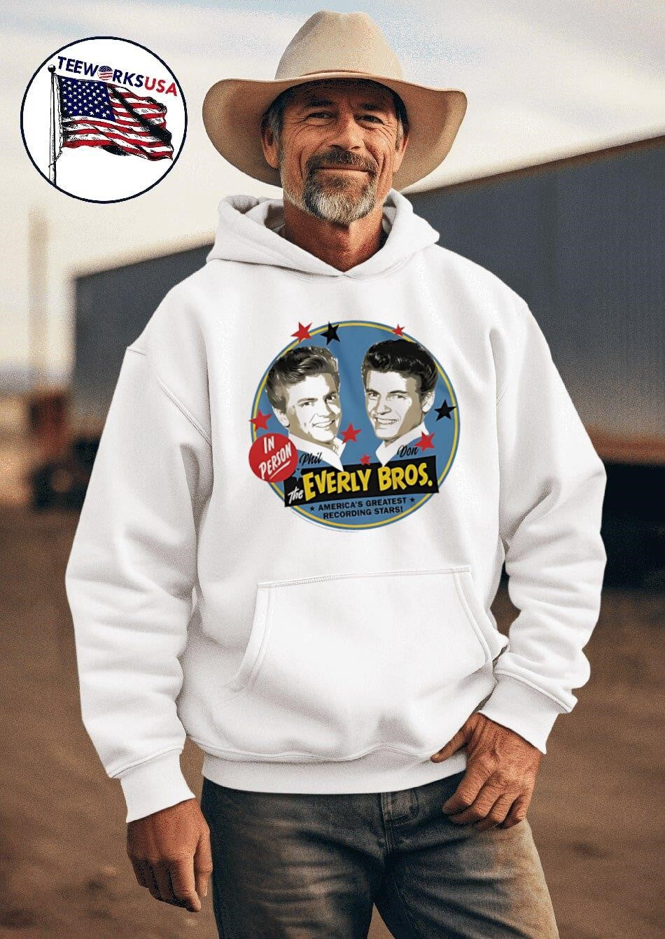 In Person Phil The Everly Bros Don America’s Greatest Recording Stars Shirt