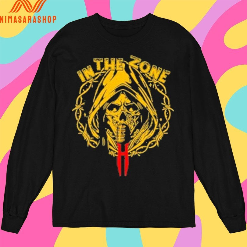 In The Zone Reaper With Hood Shirts