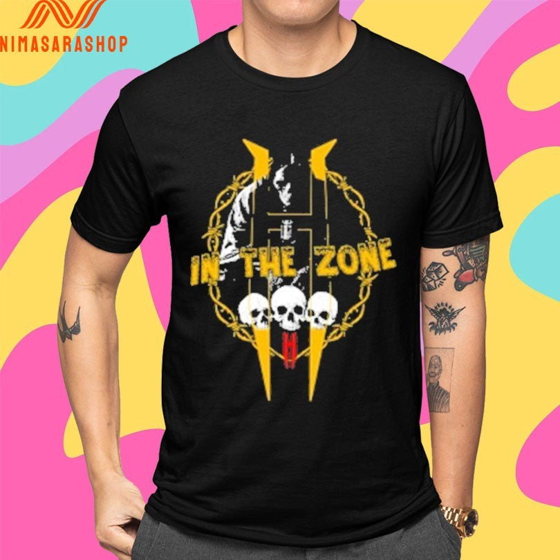 In The Zone Three Skulls Shirts