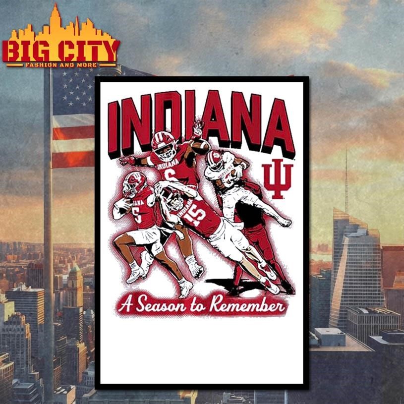 Indiana Football A Season To Remember 2026 Shirt