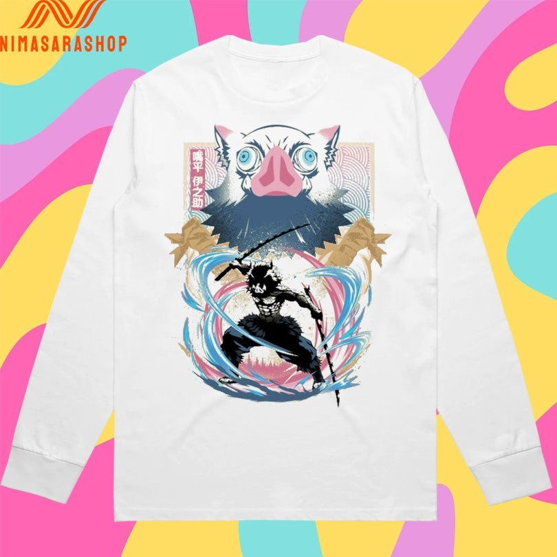 Inosuke Hashibira Wild Blade Boar Shirts