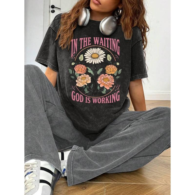 Inspirational Washed Women's T