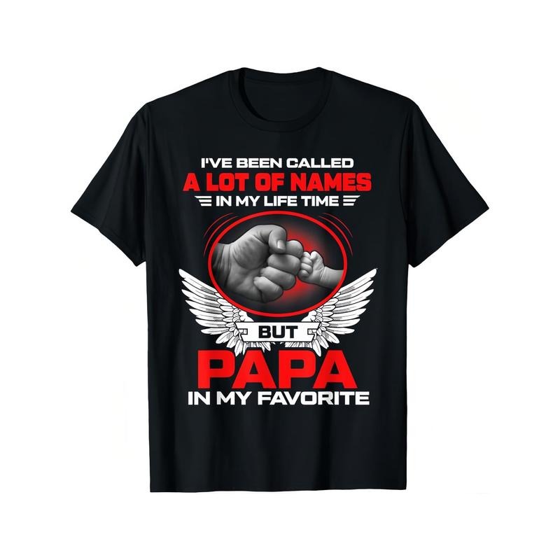 Inspirational and Stylish T - Shirt: Make a Statement about Fatherly Love with a Symbolic Graphic - "I've Been Called a...