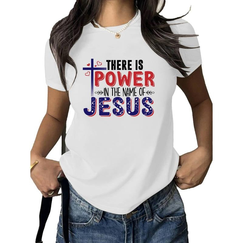 Inspire with Style! This women's T - shirt combines a powerful, faith