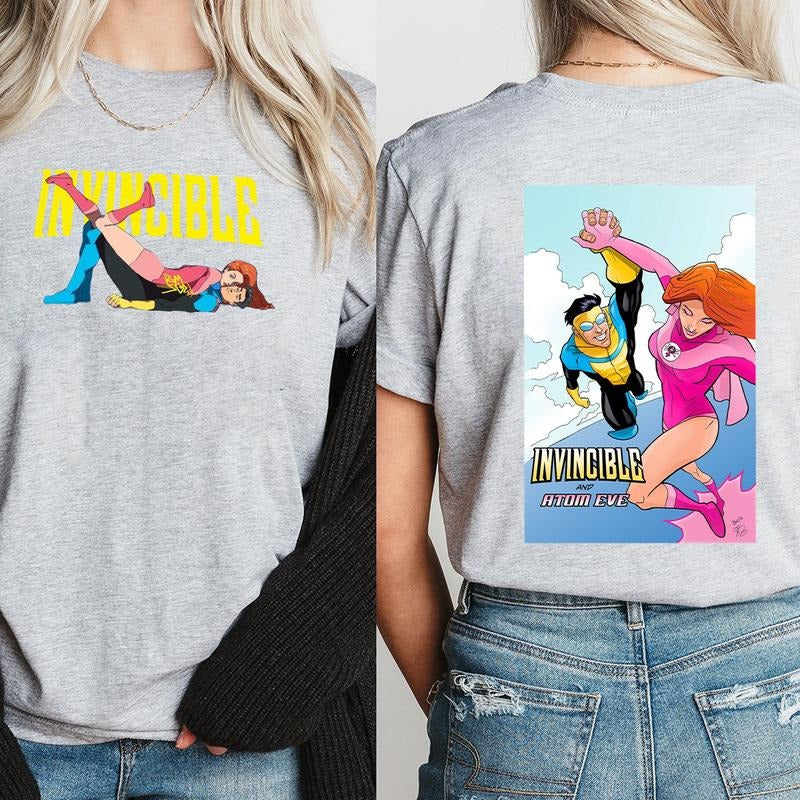 Invincible Mark Shirt, Unisex Shirt, Graphic Hoodie, Supe Costume, Comic Book Fan Gift For Her Him Sweatshirt