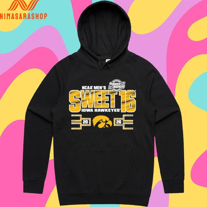 Iowa Hawkeyes 2026 Ncaa Men’s Basketball Sweet 16 March Madness Shirts