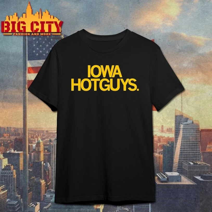 Iowa Hotguys text pullover t-shirt