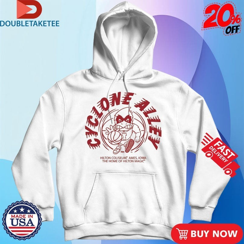 Iowa State Cyclones Hilton Coliseum Ames The Home Of Hilton Magic Mascot Shirts