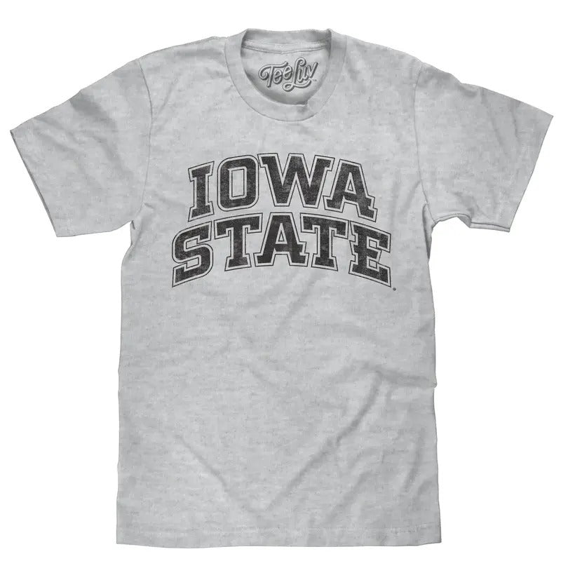 Iowa State University T-Shirt - Gray Hoodie, Sweatshirt | UrbanDripWear.com