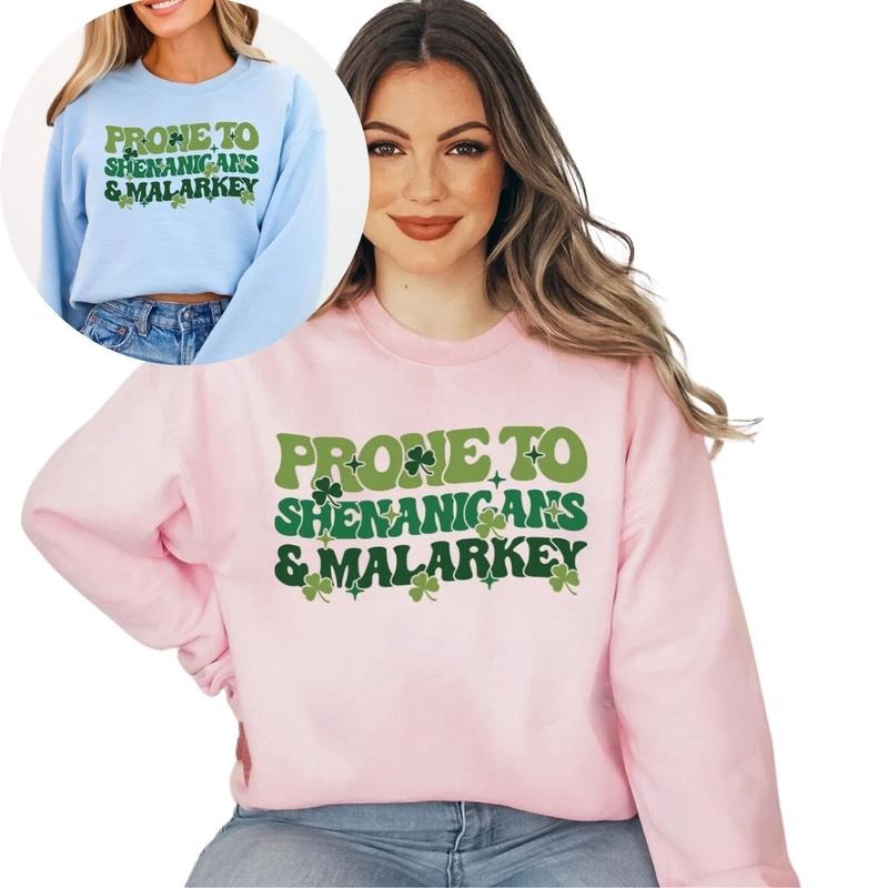Irish Sweatshirt, St Patricks Day Sweatshirt T-Shirts, Hoodie | UrbanDripWear.com