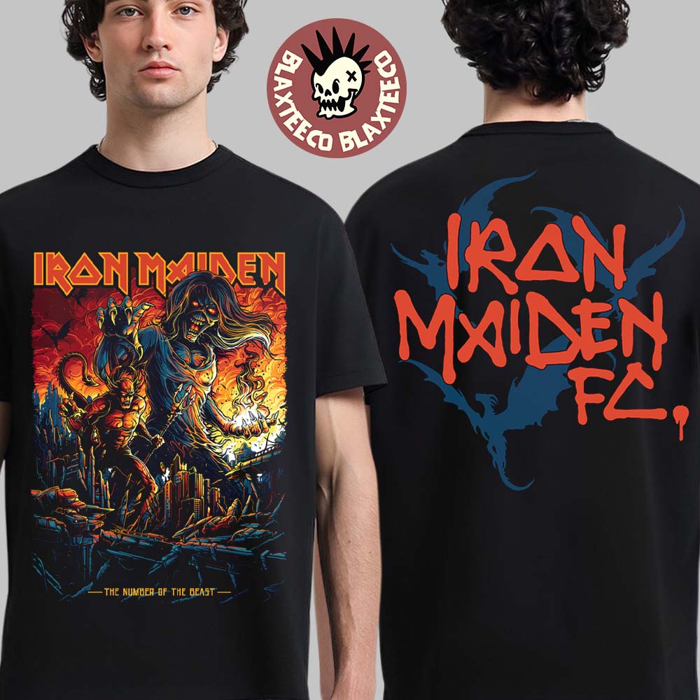 Iron Maiden The Number Of The Beast IR FC Exclusive T-Shirt