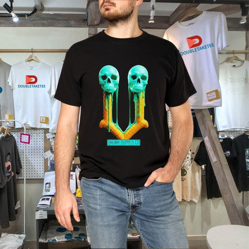 Iscream 220gsm Ice Cream Skull Shirts
