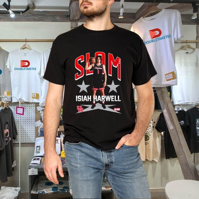 Isiah Harwell Slam Remix Houston Cougars Shirts