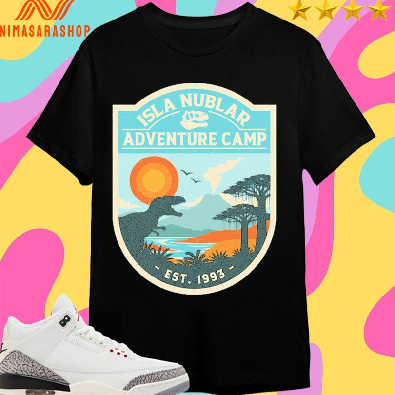 Isla Nublar Adventure Camp Est 1993 Shirts