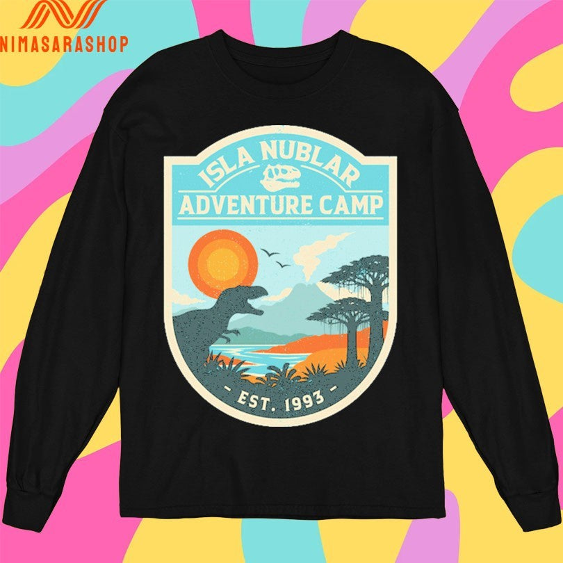 Isla Nublar Adventure Camp Est 1993 Shirts