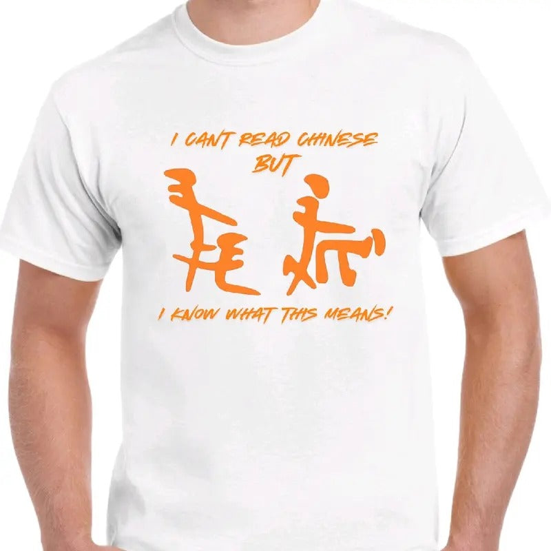 It means Harmony in Chinese T-shirt - men'sfunnyT-shirt