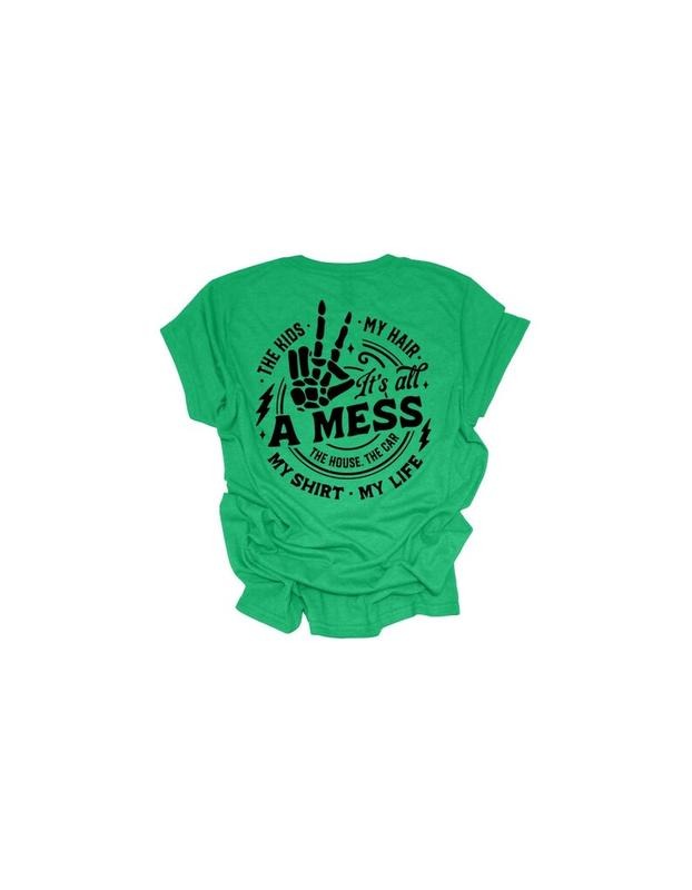 It's All A Mess T-Shirt Hoodie, Sweatshirt | UrbanDripWear.com