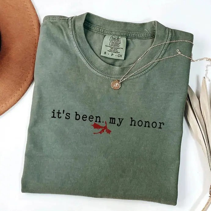 It's Been My Honor, Fourth Wing Merch, Fourth Wing Shirt, Riorson House Shirt, Fourth Wing Liam, Comfort Colors Tee, Onyx...
