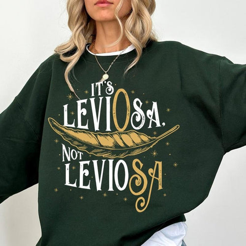 "It's Leviosa Not Leviosa"  T-Shirt Unisex, Movie Quote Te, Graphic Unisex T Shirt, HP Inspired Tee, Wizard Shirt, Gift...