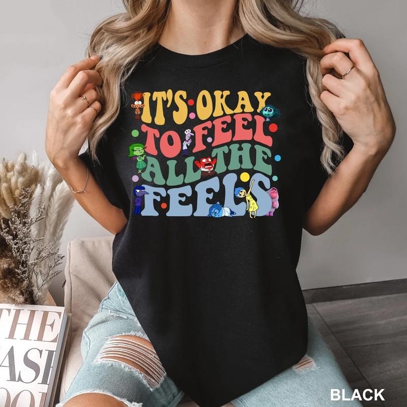 It's OK To Feel Shirt, Family Trip Shirt, Family Emotions Matching Tees Hoodie, Sweatshirt | UrbanDripWear.com