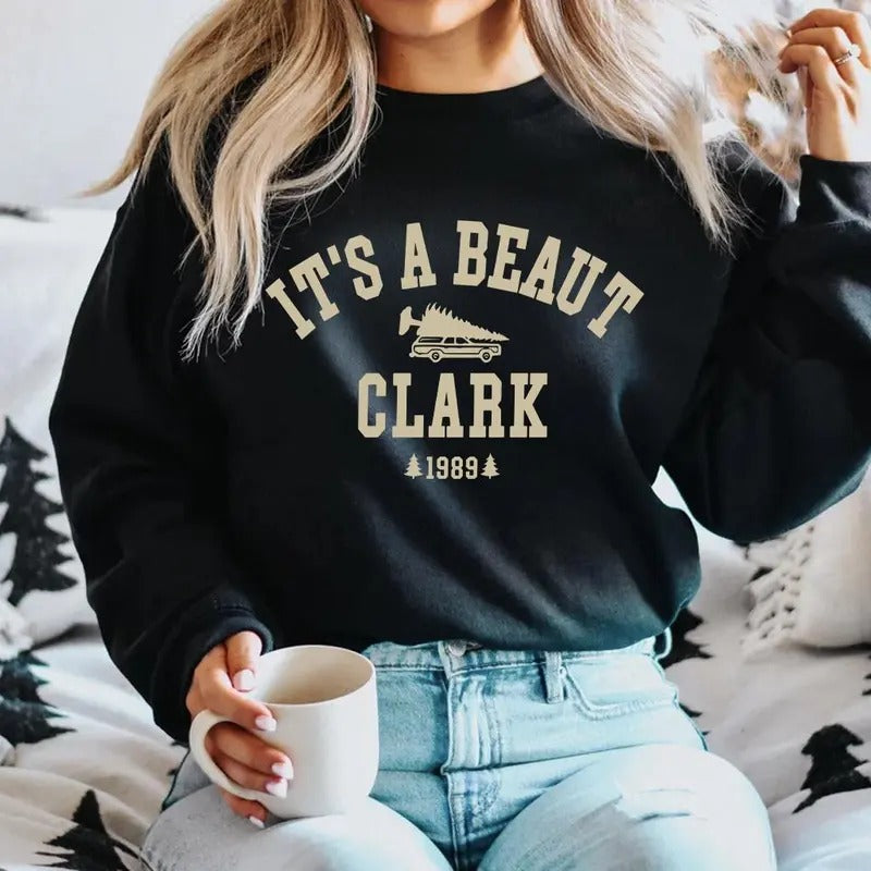 It's a Beaut Clark, Christmas Sweatshirt, Christmas T-Shirt Hoodie | UrbanDripWear.com