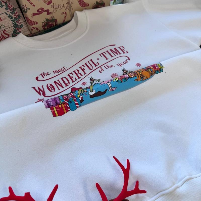 It's the Most Wonderful Time of the Year Christmas Shirt, Funny Christmas Quote Sweatshirt, Green Mean Guy Christmas...
