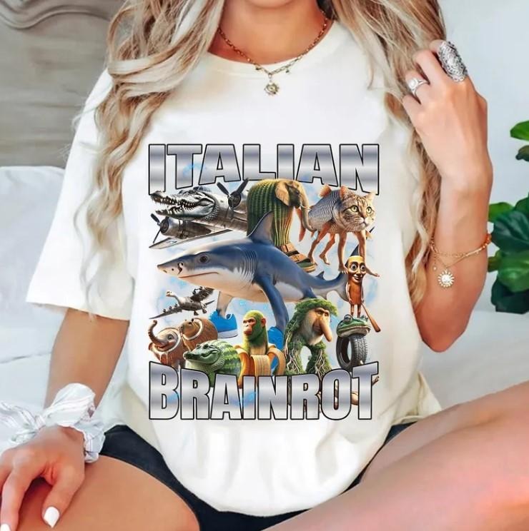 Italian Brainrot trendy T-Shirt, Dank Memes Tshirt, Brainrot Shirt Hoodie, Sweatshirt | UrbanDripWear.com
